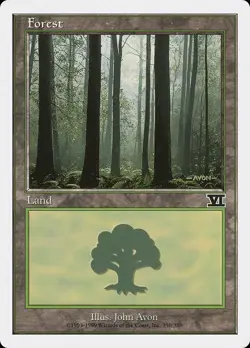 MTG Forest (350) ** Classic Sixth Edition ** English (NM) - Image 1