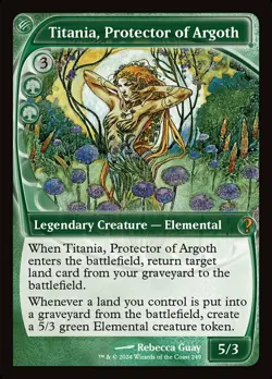 1x Titania, Protector of Argoth - Foil NM-Mint, English Mystery Booster 2 MTG Ma - Image 1
