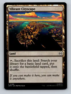MTG Vibrant Cityscape C0188 Marvel's Spider-Man Regular NM - Image 1