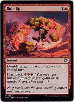 MTG Foundations Bulk Up (Uncommon) - Image 1