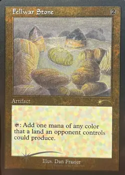 [1x] Fellwar Stone (708) - Foil Etched Near Mint, English Secret Lair MTG Magic - Image 1