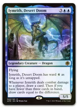 Iymrith, Desert Doom #62 (Foil) (NM) Forgotten Realms AFR Magic MTG - Image 1