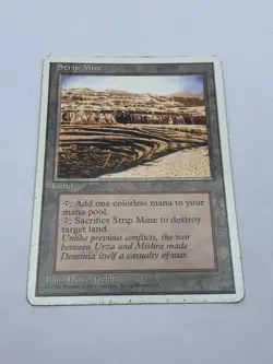 Strip Mine - Core Set 4th Edition - MTG - Unc - Magic The Gathering - Image 2