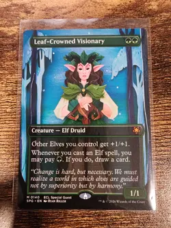 MTG [1×] Leaf-Crowned Visionary - Normal LP - Lorwyn Eclipsed SPG - Image 1