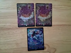Mtg Moonshadow x1 & Bloodline Bidding x2 (Showcase Foil) IN HAND !!!! - Image 1