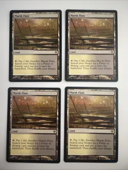 Marsh Flats Zendikar Regular X4 - Image 1