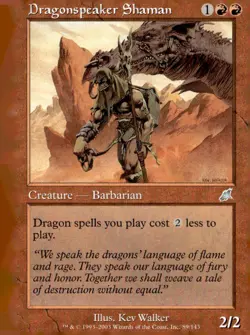 Scourge #89 Dragonspeaker Shaman - Image 1