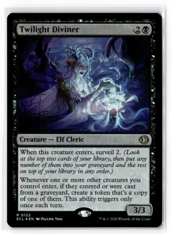 Twilight Diviner 122 Lorwyn Eclipsed Foil NM - Image 1