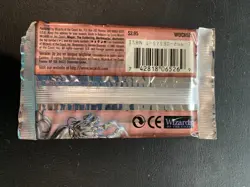 Magic The Gathering MTG Weatherlight Factory Sealed Unopened Booster Pack #1 - Image 2