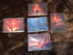 MTG "LOTR" Art Series x5 Pippin Guard of the Citadel/Samwise the Stouthearted - Image 1