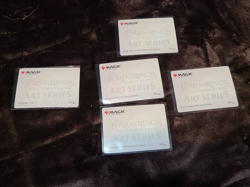 MTG "LOTR" Art Series x5 Pippin Guard of the Citadel/Samwise the Stouthearted - Image 2