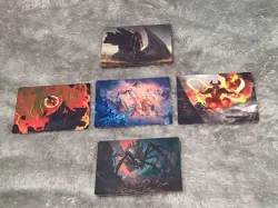 MTG "LOTR" Art Series x5 The Ballrog Flame of Angmar/Shelob Child Ungoliant/Frod - Image 1