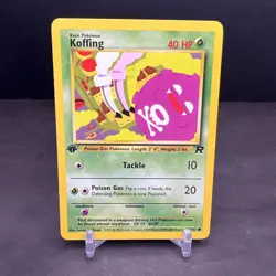 Pokemon 1st Edition Team Rocket Koffing 58/82 NS1 - Image 1