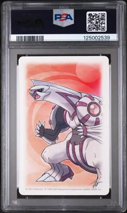 2007 POKEMON PEARL VERSION PLAYING CARDS QUEEN OF CLUBS MESPRIT PSA 8 - Image 2