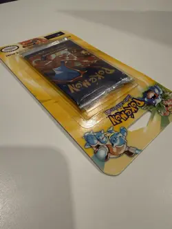 Pokemon TCG Base Set Booster Blister Pack Potential Shadowless Charizard - Image 4