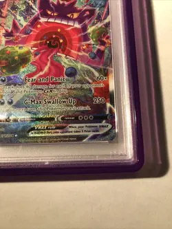 2021 Pokemon SWSH FA/Gengar VMAX - Fusion Strike - Secret - PSA 10 - Image 5