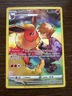 Flareon - TG01/TG30 - Character Rare NM, English Pokemon Brilliant Stars - Image 1