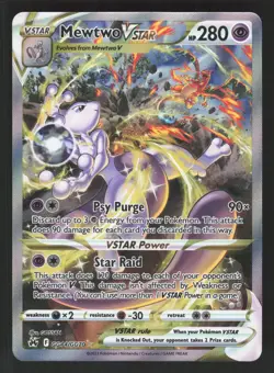 Mewtwo VSTAR GG44/GG70 Pokemon TCG Crown Zenith NM - Image 1