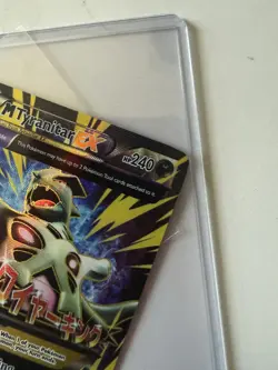 Pokemon XY Ancient Origins M Tyranitar EX 92/98 Full Art Ultra Rare Holo NM - Image 2