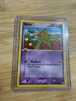 Pokemon TCG Baltoy EX Hidden Legends 52/101 Reverse Holo Common - Image 1