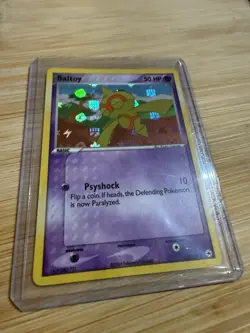 Pokemon TCG Baltoy EX Hidden Legends 52/101 Reverse Holo Common - Image 2