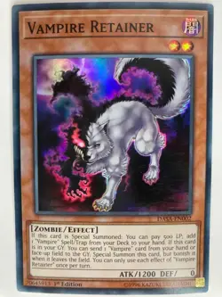Vampire Retainer - DASA-EN002 - Super Rare - 1st Edition - Image 1