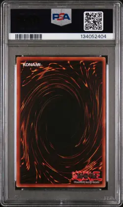 2002 YU-GI-OH! LOB-LEGEND OF BLUE EYES WHITE DRAGON 1ST ED TRIAL OF HELL PSA 9 - Image 2