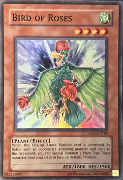 Bird of Roses TSHD-EN018 Unlimited Super Rare VLP - Image 1