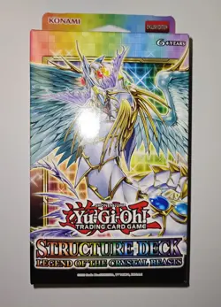 YuGiOh Legend of The Crystal Beasts Structure Deck Factory New Sealed - Image 1