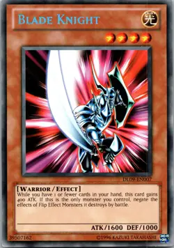 Yugioh Blade Knight (Blue) DL09-EN007 Rare NM - Image 1