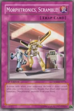 Morphtronics, Scramble! - TSHD-EN075 - Common - 1st Edition - Lightly Played - Image 1