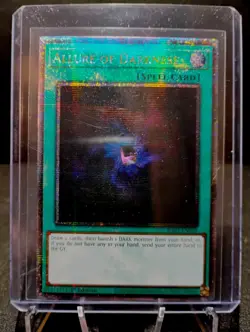 Yu-Gi-Oh! Allure of Darkness RA03-EN055 Quarter Century Secret Rare 1st Edition - Image 1