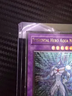 Yugioh: 1st Edition Elemental Hero Aqua Neos (Ultimate Rare) POTD-EN031 VLP - Image 3