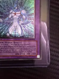 Yugioh: 1st Edition Elemental Hero Aqua Neos (Ultimate Rare) POTD-EN031 VLP - Image 5