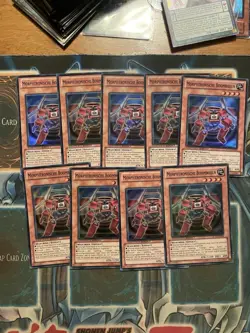 Yu-Gi-Oh! 1x Morphtronic Boomboxen AC11-DE019 Limited Super Rare LP German - Image 1