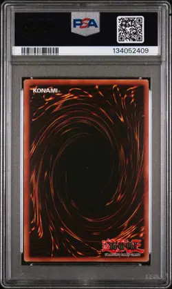 2002 YU-GI-OH! LOB-LEGEND OF BLUE EYES WHITE DRAGON ONE-EYED SHIELD DRAGON PSA 9 - Image 2
