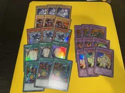 Elemental Hero Collection Korean Yugioh Lot - Image 1