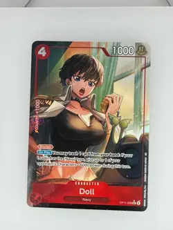 2025 One Piece A Fist of Divine Speed Doll (Alternate Art) OP11-008 NM - Image 1