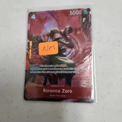 Roronoa Zoro Parallel Art One Piece Starter Deck EX Gear 5 ST21-015 Free Shippin - Image 1