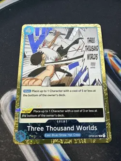 One Piece The Best PRB-01 Three Thousand Worlds OP03-05 Jolly Roger Foil English - Image 1