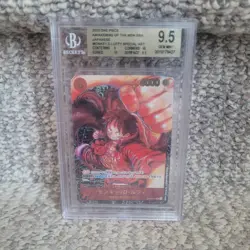2023 ONE PIECE JPN AWAKENING OF THE NEW ERA SPECIAL ART MONKEY D LUFFY BGS 9.5 - Image 1