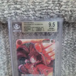 2023 ONE PIECE JPN AWAKENING OF THE NEW ERA SPECIAL ART MONKEY D LUFFY BGS 9.5 - Image 2