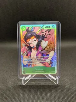 One Piece Royal Blood Smoker OP10-030 Super Rare Foil NM-MT Condition - Image 1