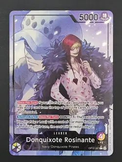 Donquixote Rosinante OP12-061 - One Piece Legacy of the Master Alt Art - Image 1