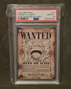 Monkey.D.Luffy (Wanted Poster) OP05-119 Emperors in the New World Foil - Image 1