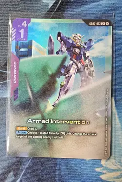 Gundam Card Game Celestial Drive Starter Deck (ST07) | ST07-001 Gundam Exia LR+ - Image 4
