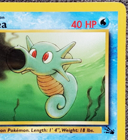 1st Edition Horsea - Fossil - #49/62 - Vintage Pokemon Card 1999 WOTC - Image 3