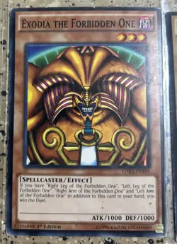 YUGIOH Exodia The Forbidden One (5 Card Set) LDK2 Common Complete! - Image 3