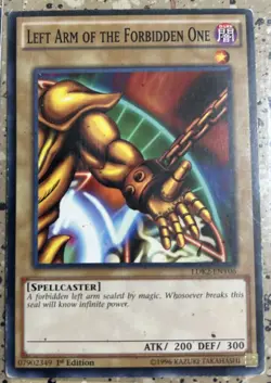 YUGIOH Exodia The Forbidden One (5 Card Set) LDK2 Common Complete! - Image 4