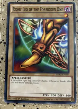 YUGIOH Exodia The Forbidden One (5 Card Set) LDK2 Common Complete! - Image 5